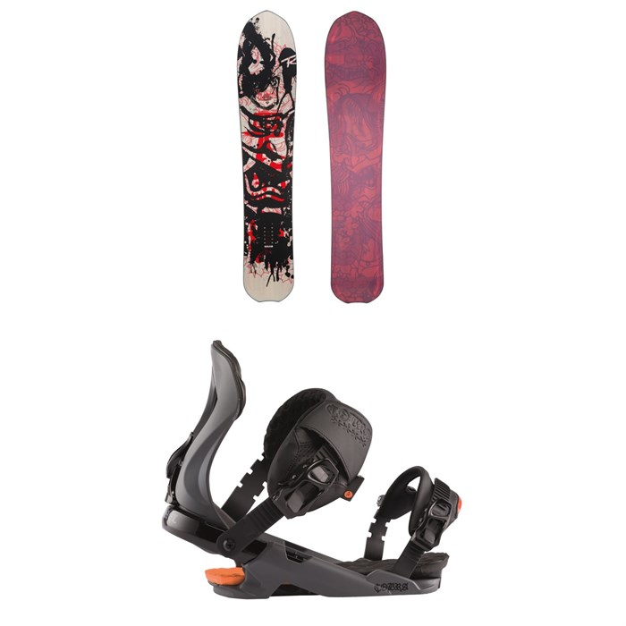 Rossignol - XV Sashimi LG Snowboard + Cobra Snowboard Bindings 2021