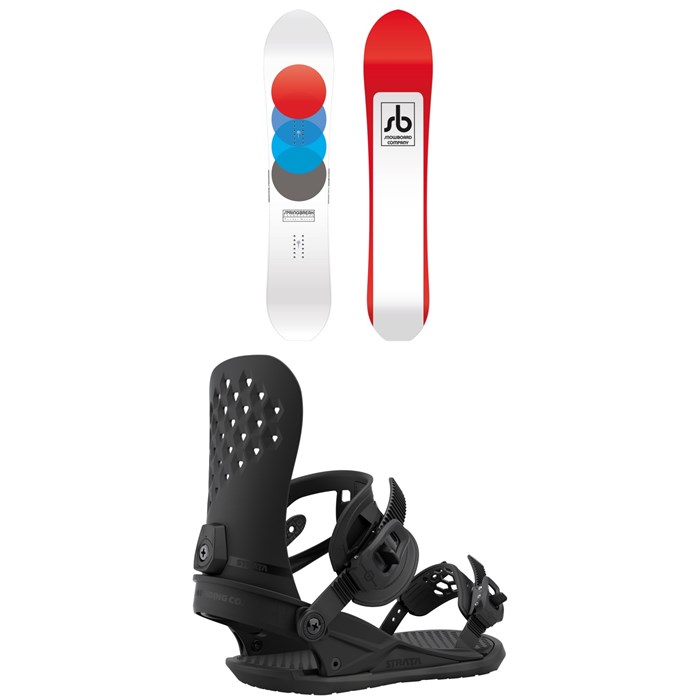 CAPiTA - Spring Break Powder Racer Snowboard + Union Strata Snowboard Bindings 2021