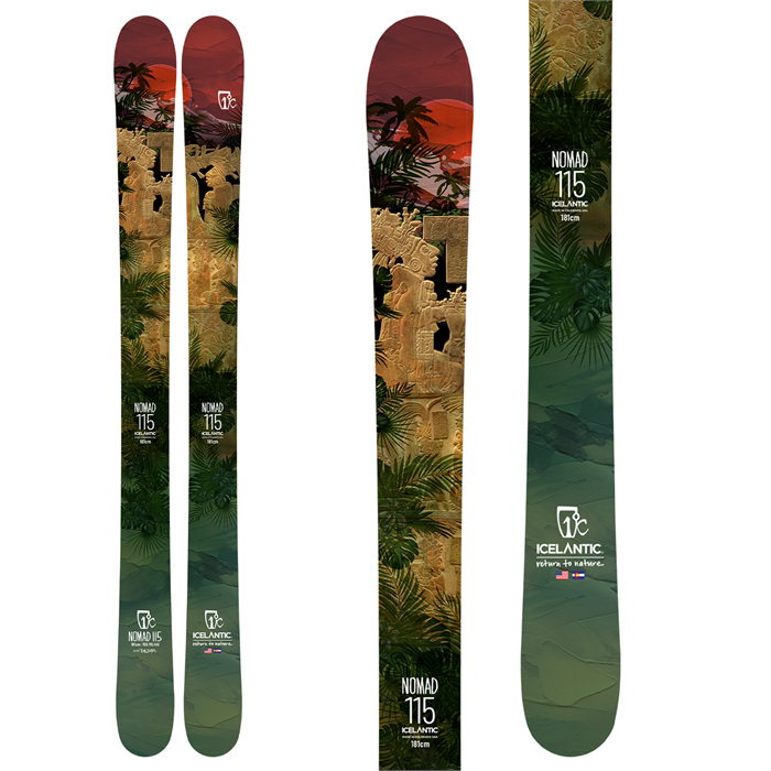 Icelantic Nomad 115 Skis 2022 | evo Canada