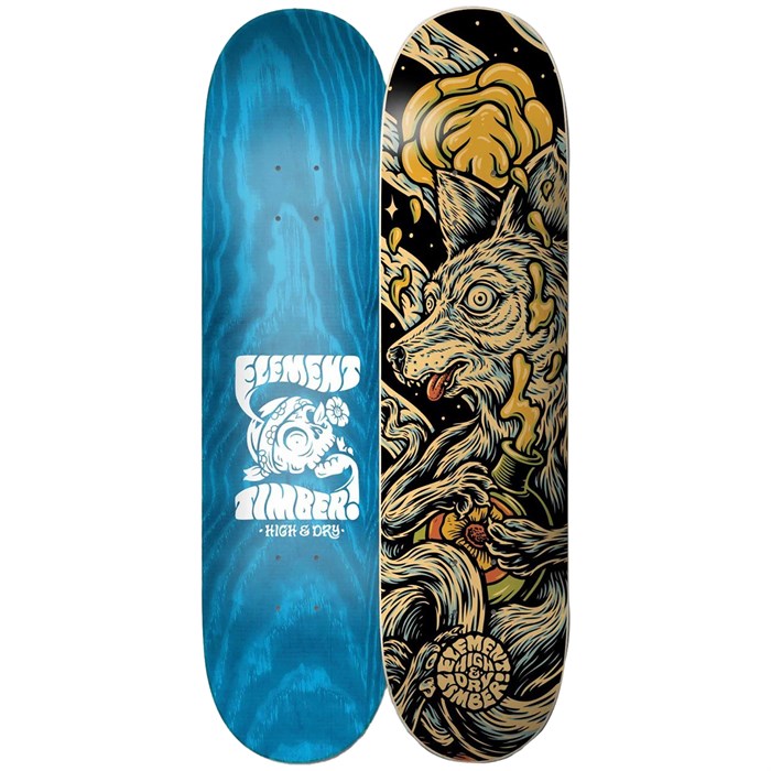 Element - Timber High Dry Wolf 8.38 Skateboard Deck