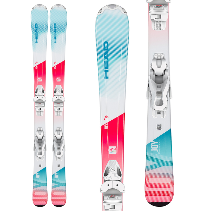 Head - Joy Easy Skis + JRS 4.5 GW Ski Bindings - Little Girls' 2022