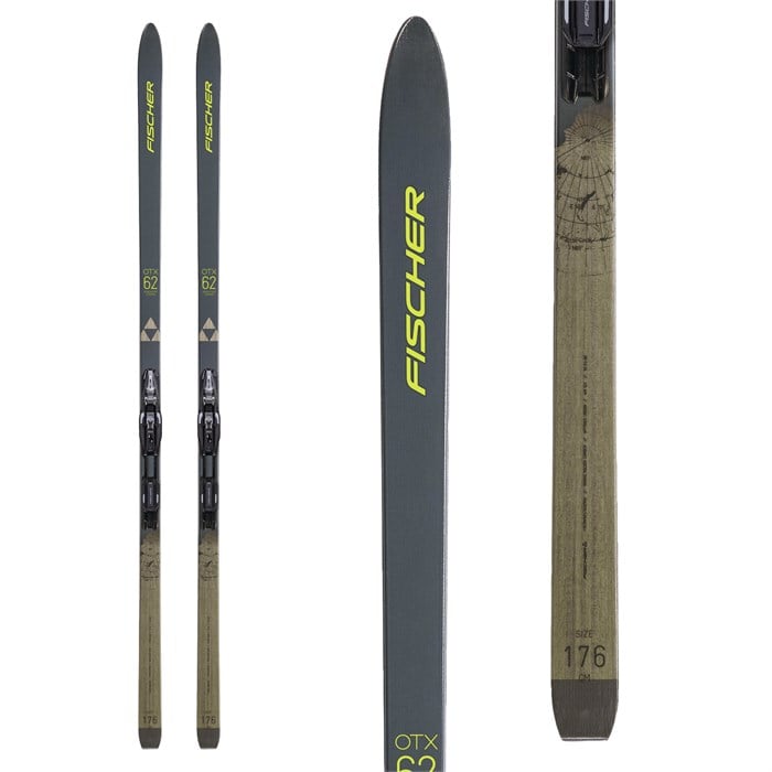 Fischer - Adventure 62 Crown Xtralite Cross Country Skis + Control Step-in IFP Bindings 2022