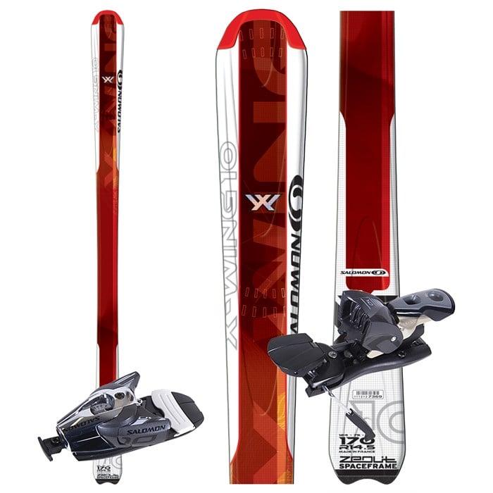 dreigen paraplu punch Salomon X Wing 10 Skis + Salomon Bindings 2007 - Used | evo