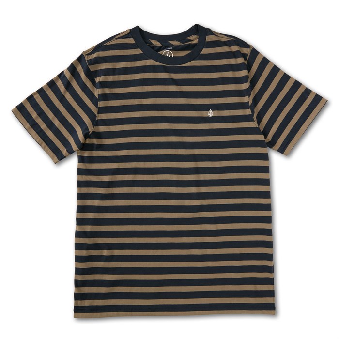 Volcom - Halfax Stripe Crewneck T-Shirt