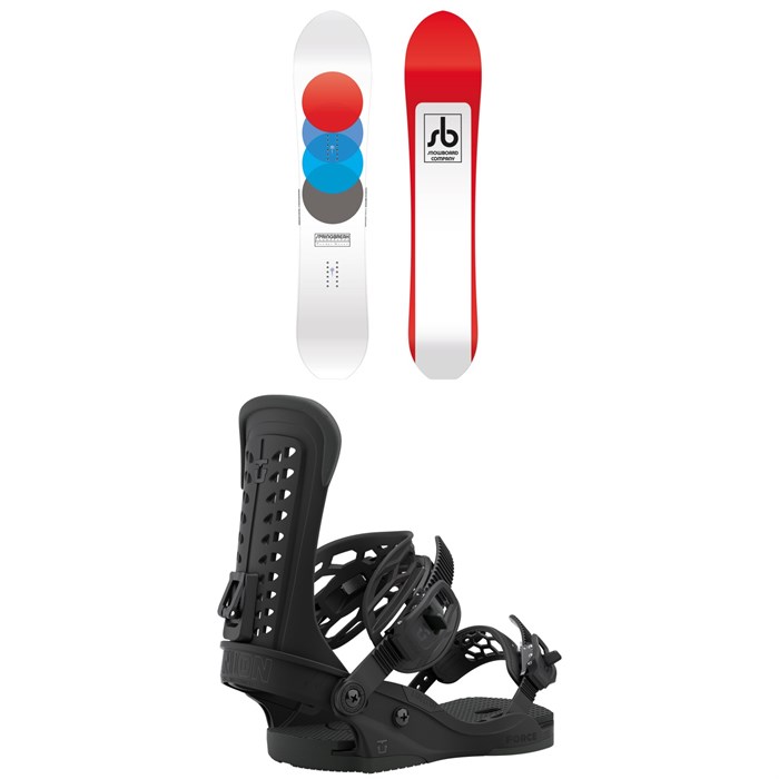CAPiTA - Spring Break Powder Racer Snowboard + Union Force Snowboard Bindings 2021