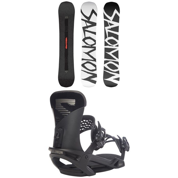 Salomon - Craft Snowboard + Trigger X Snowboard Bindings 2022