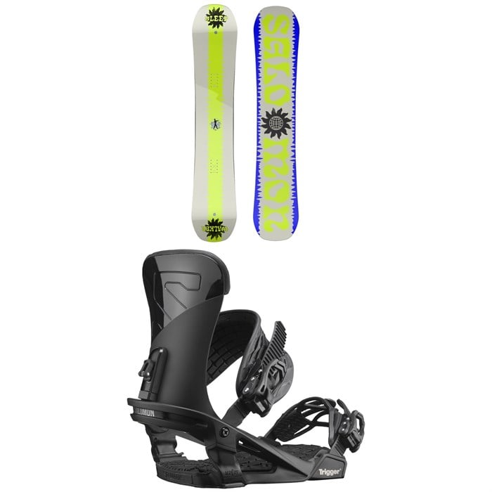 Salomon - Sleepwalker Snowboard + Trigger Snowboard Bindings 2022