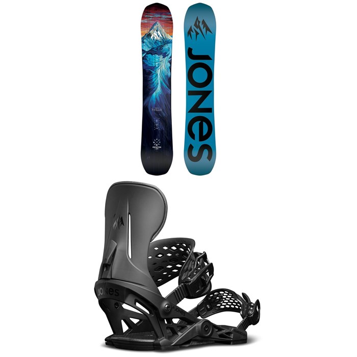 Jones - Jones Frontier Snowboard 2022 + Jones Mercury Snowboard Bindings 2022