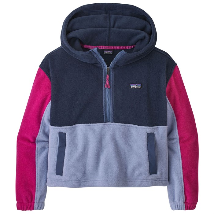 Patagonia - Microdini Cropped Hoodie Pullover Fleece - Girls'