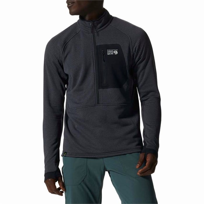 Mountain Hardwear - Polartec® Power Grid Half Zip Jacket - Men's