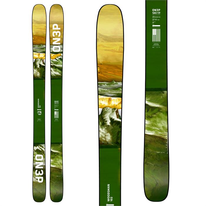 ON3P - Woodsman 102 Skis 2022