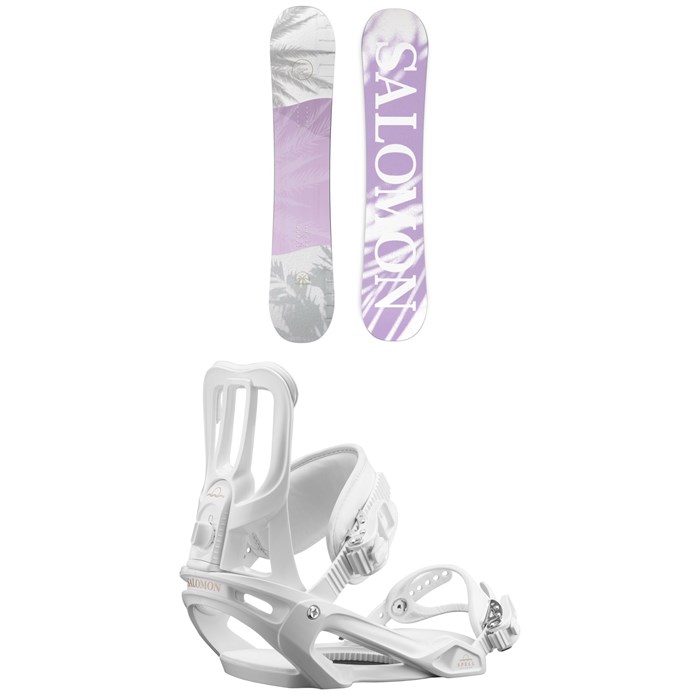 Salomon - Lotus X Snowboard + Spell Snowboard Bindings - Women's 2022