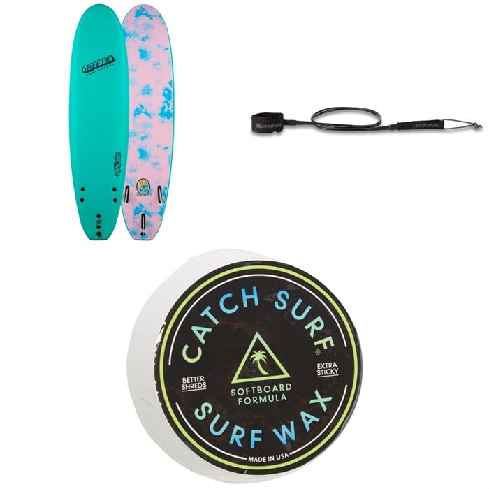 Catch Surf - Odysea 7'0" Log x Blair Conklin Surfboard + Dakine Kainui Team 7' Leash + Catch Surf Surf Wax