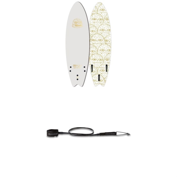 Catch Surf - Odysea 5'6" Skipper Tri Fin x Evan Rossell Surfboard + Dakine Kainui Team 6' Leash