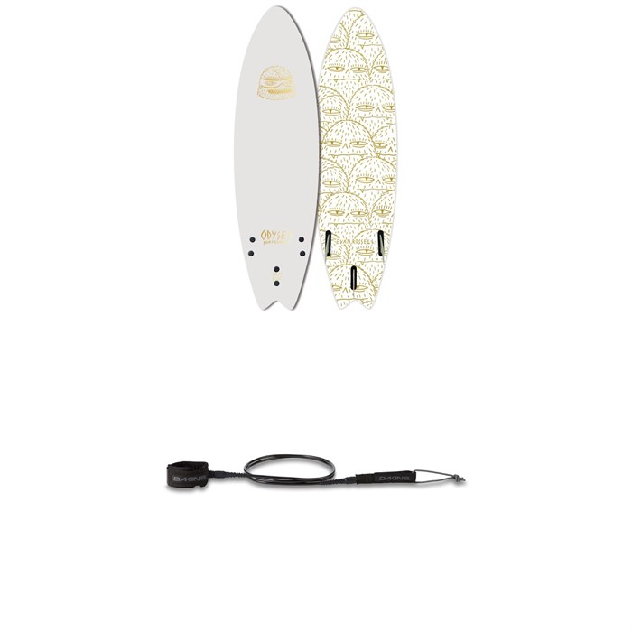 Catch Surf - Odysea 6'6" Skipper x Evan Rossell Surfboard + Dakine Kainui Team 7' Leash