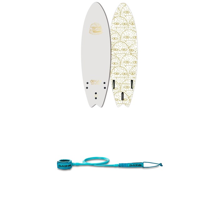 Catch Surf - Odysea 6'0" Skipper x Evan Rossell Surfboard + Dakine Kainui Team 6' Leash