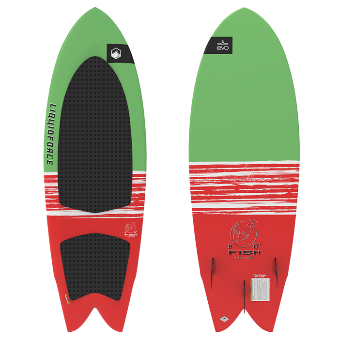 Liquid Force - LTD Fish Wakesurf Board + Surf Rope 2021