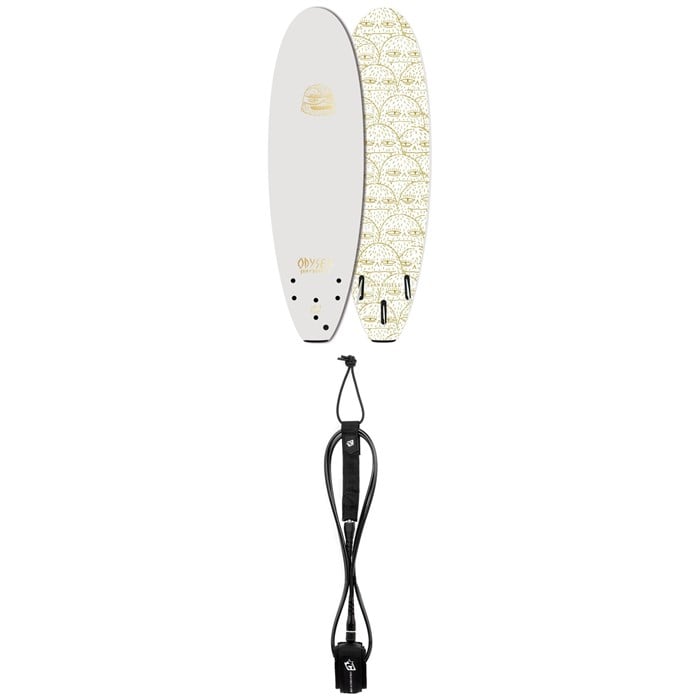 Catch Surf - Odysea 6'0" Log x Evan Rossell Surfboard + Creatures of Leisure Icon 6' Surf Leash