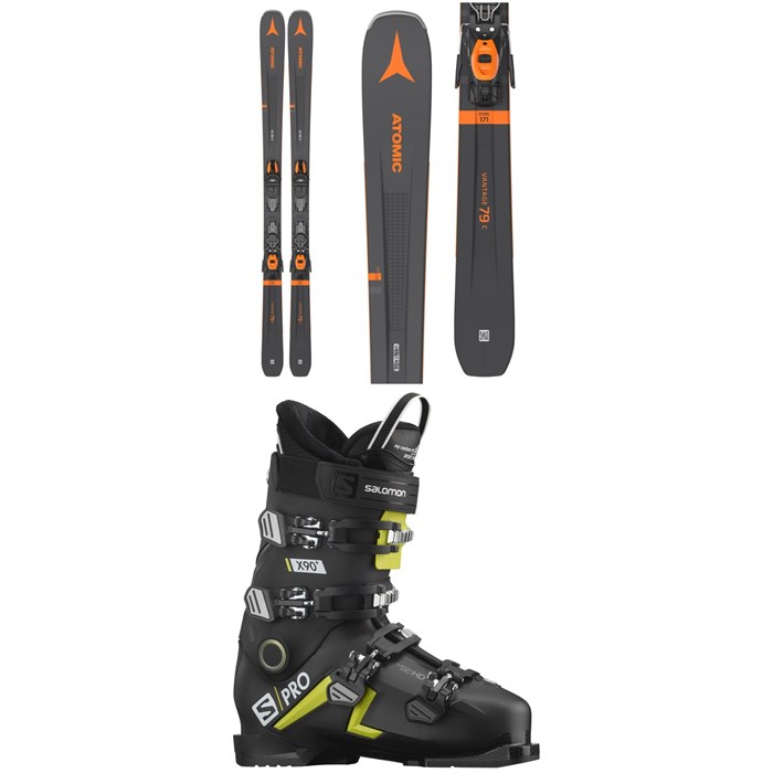 Atomic - Vantage 79 C Skis + M 10 GW Bindings 2022 + Salomon S/Pro X90+ CS Ski Boots 2021