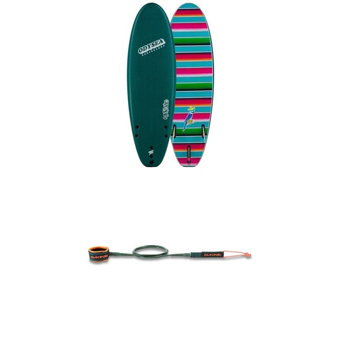 Catch Surf - Odysea 6'0" Log x Johnny Redmond Surfboard + Dakine Procomp 6' Leash