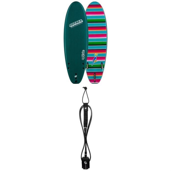 Catch Surf - Odysea 6'0" Log x Johnny Redmond Surfboard + Creatures of Leisure Icon 6' Surf Leash
