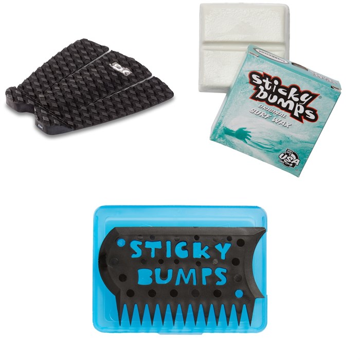 Dakine - Andy Irons Pro Traction Pad + Sticky Bumps Basecoat Wax + Wax Comb & Box