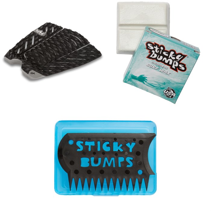 Dakine - Superlite Traction Pad + Sticky Bumps Basecoat Wax + Wax Comb & Box