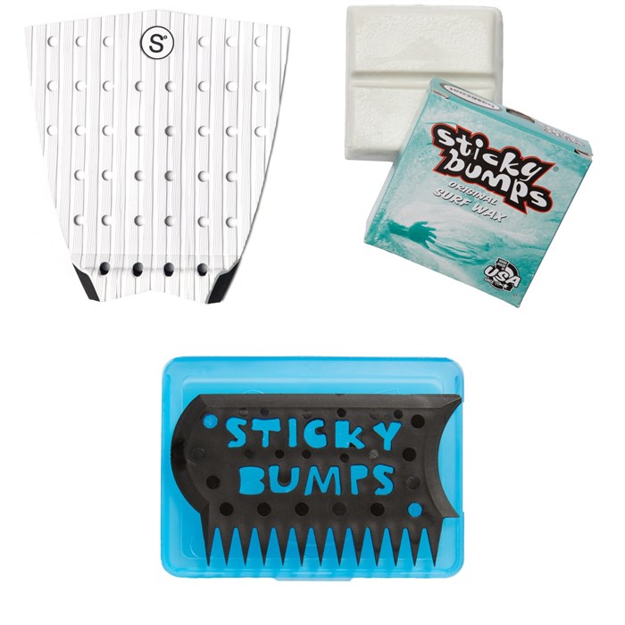 Sympl Supply Co - Nº2 Tyler Warren Traction Pad + Sticky Bumps Basecoat Wax + Wax Comb & Box