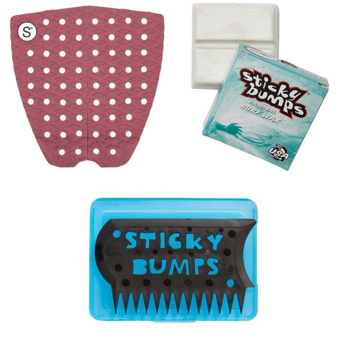 Sympl Supply Co - Nº1 Traction Pad + Sticky Bumps Basecoat Wax + Wax Comb & Box