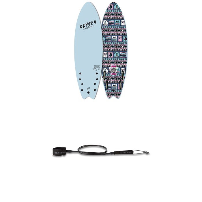 Catch Surf - Odysea 6'0" Skipper Quad-Fin x Jamie O'Brien Pro Surfboard + Dakine Procomp 6' Leash
