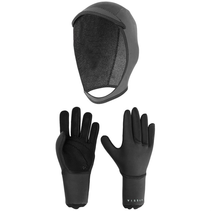 Vissla - 3mm 7 Seas Wetsuit Hood + 3mm 7 Seas Wetsuit Gloves