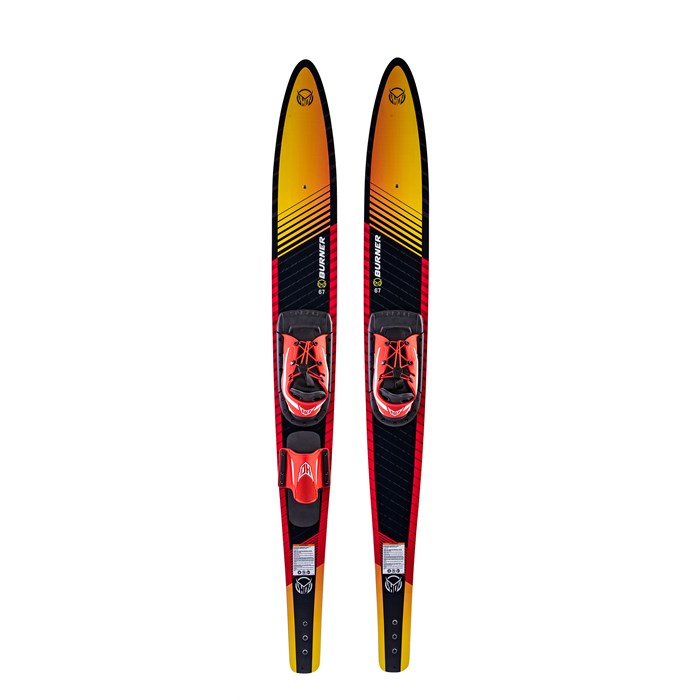 HO - Burner Combo Water Skis + Adj. Horseshoe Bindings