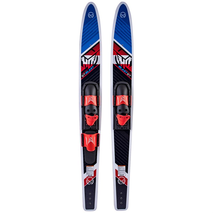 HO - Blast Combo Water Skis + Adj. Horseshoe Bindings 2023