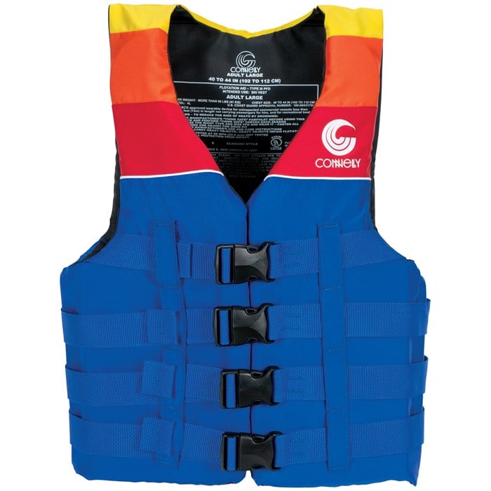 Connelly - 4 Buckle Retro Nylon CGA Wakeboard Vest 2024