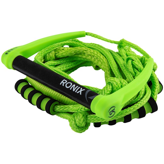 Ronix - 11" Handle + 25ft 5-Section Silicone Bungee Surf Rope
