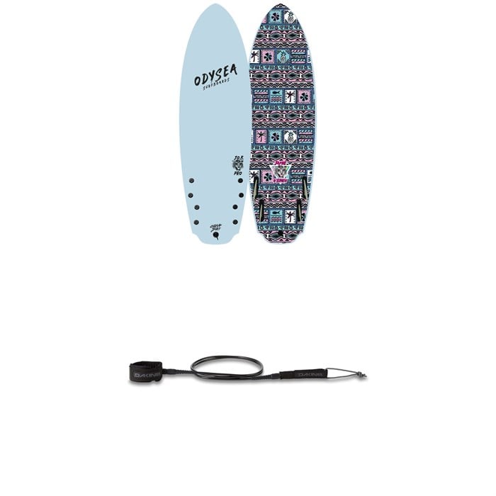 Catch Surf - Odysea 5'8" Quad-Fin x Jamie O'Brien Pro Surfboard + Dakine Procomp 6' Leash