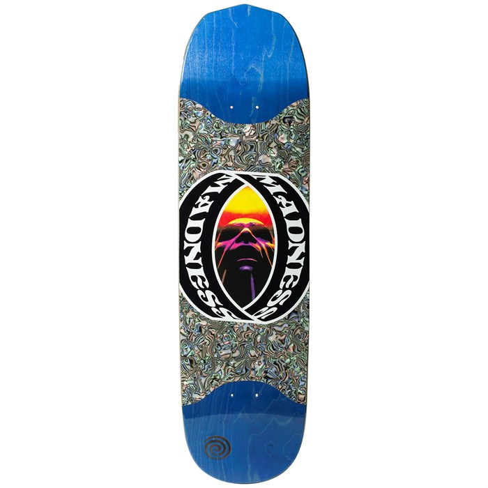 Madness - Vision R7 Slick Blue/Multi 8.5 Skateboard Deck