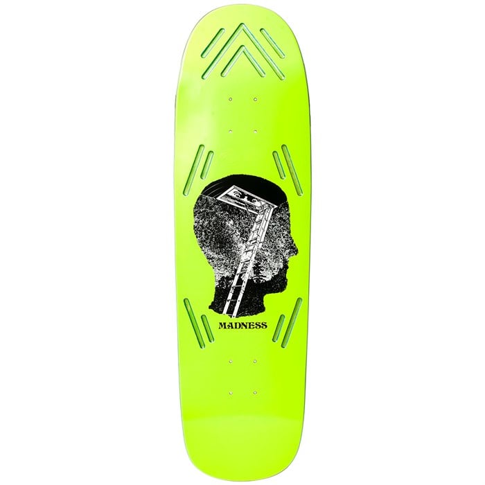 Madness - Out Of Mind R7 Neon Yellow 9.13 Skateboard Deck