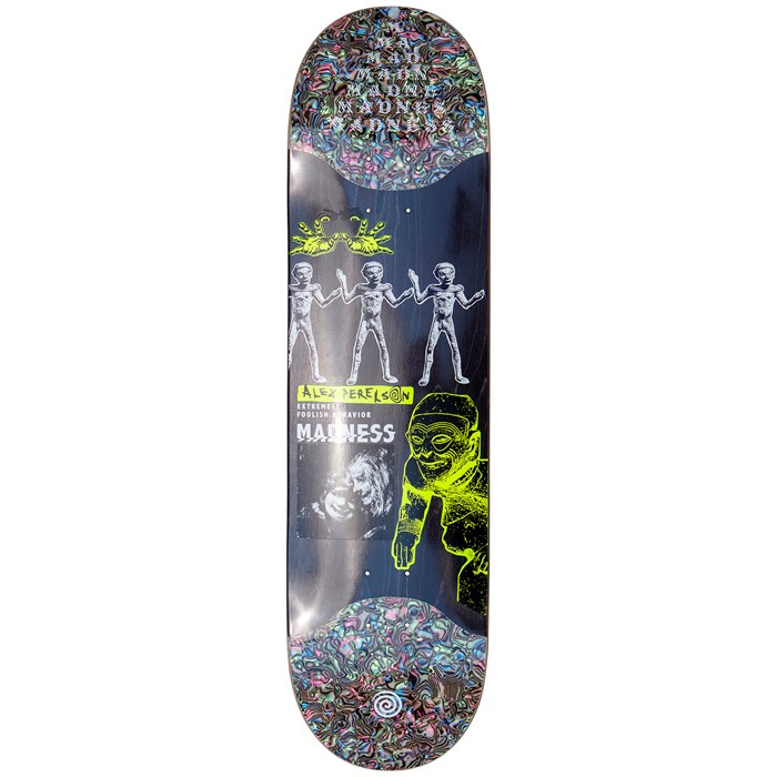 Madness - Alex Delusion Slick Super Sap Perelson/Black 8.38 Skateboard Deck
