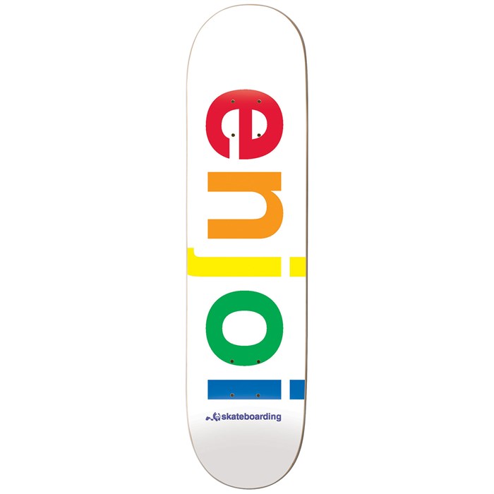 Enjoi - Spectrum R7 White 8.25 Skateboard Deck
