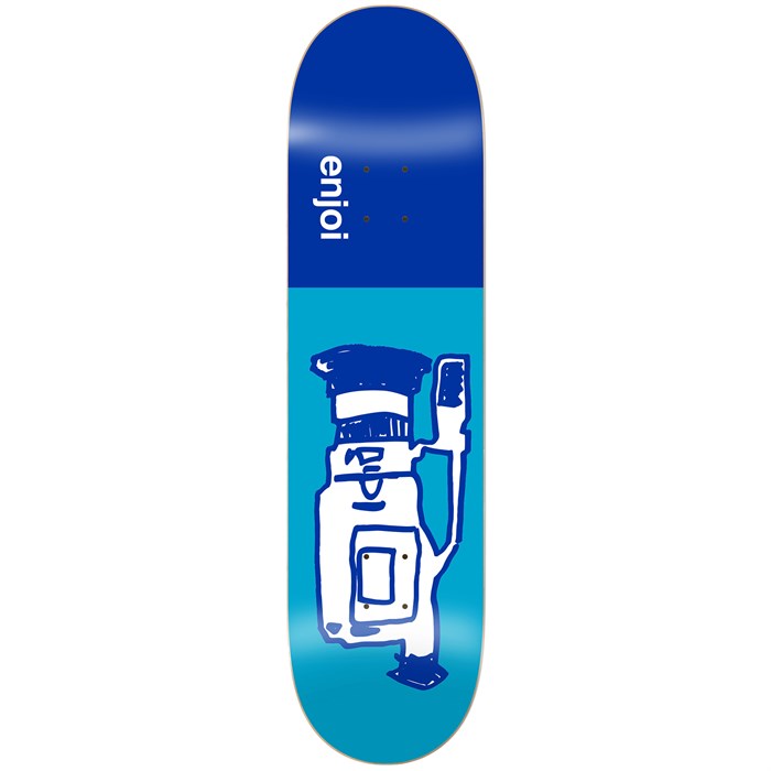 Enjoi - Glitch R7 Blue 8.5 Skateboard Deck