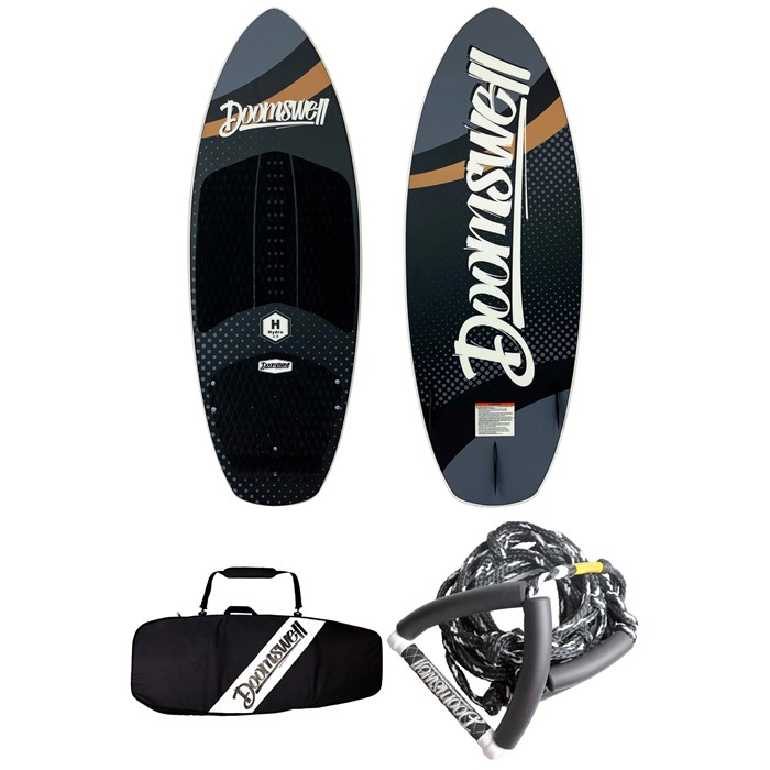 Doomswell - Hydro Wakesurf Board + Hydro Bag + Surf Rope 2022