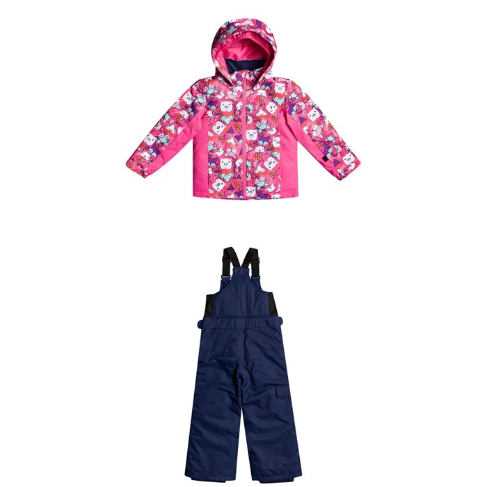 Roxy - Snowy Tale Jacket + Lola Bib Pants - Toddler Girls' 2022