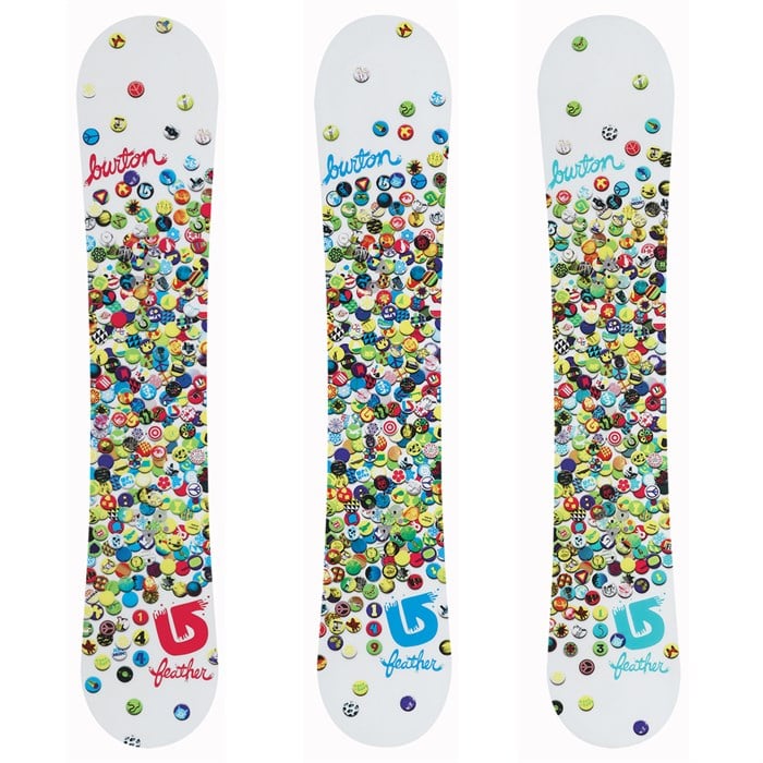 Burton Feather Snowboard Women s Blem 2009 evo