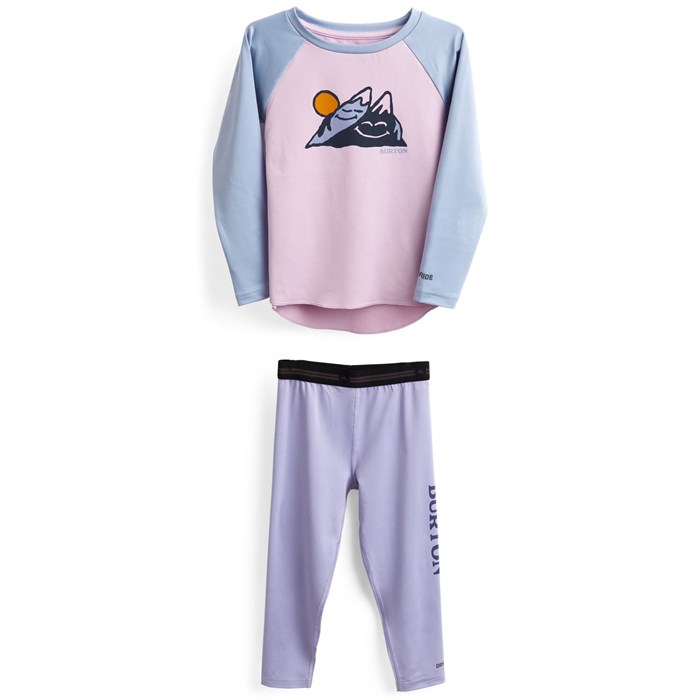 Burton - Midweight Base Layer Tech T-Shirt + Pants - Toddlers' 2022