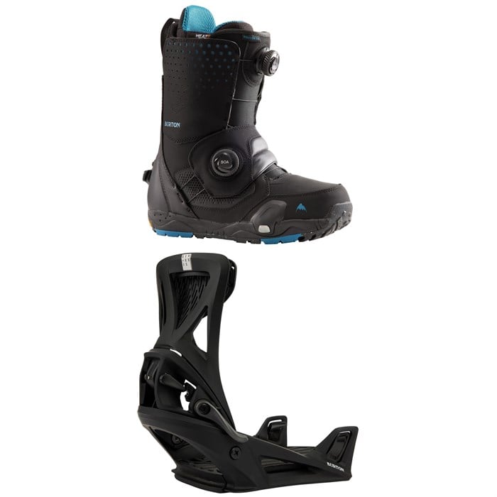 Burton - Photon Step On Wide Snowboard Boots + Step On Genesis Snowboard Bindings 2022
