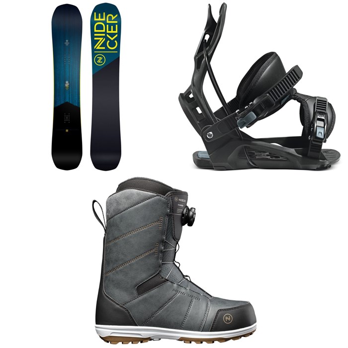 Nidecker - Score Snowboard + Flow Nexus Snowboard Bindings + Nidecker Ranger Snowboard Boots 2022