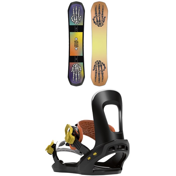 Bataleon - Stuntwood Snowboard + Stuntwood Snowboard Bindings 2022