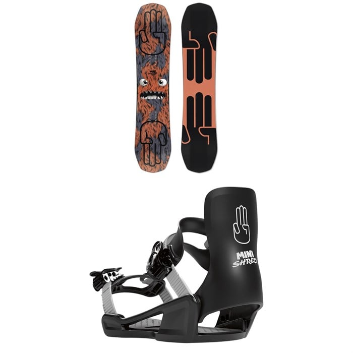 Bataleon - Bataleon Minishred Snowboard + Minishred Snowboard Bindings - Kids' 2022