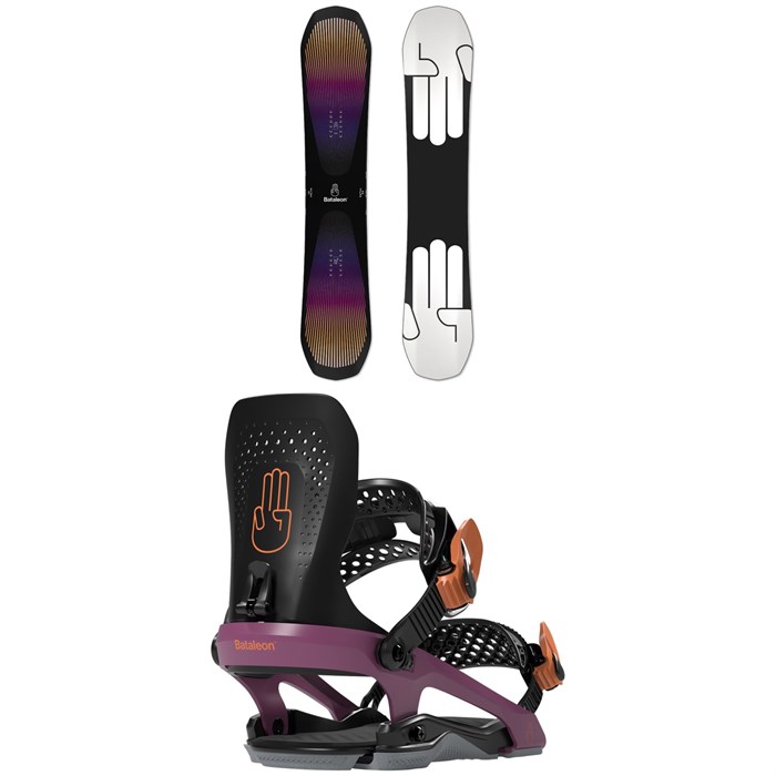 Bataleon - Bataleon Evil Twin Snowboard + Chaos Snowboard Bindings 2022